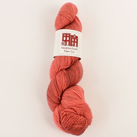 Neighborhood Fiber Co. Studio Sock Yarn 100% Superwash Merino 400 Yards Color Ba - Picture 1 of 4